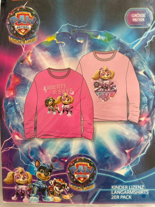 PAW Patrol Langarmshirt Set für Kinder – 2er Pack
